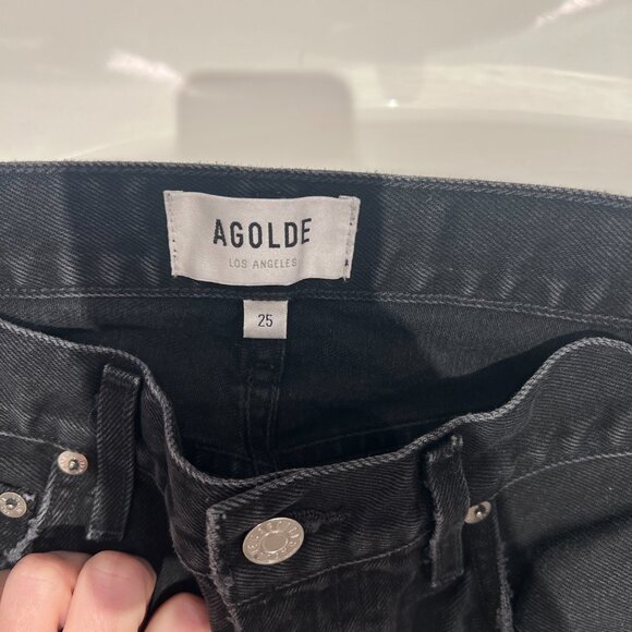 AGOLDE Black Cherie jean - size 26 - Picture 4 of 5